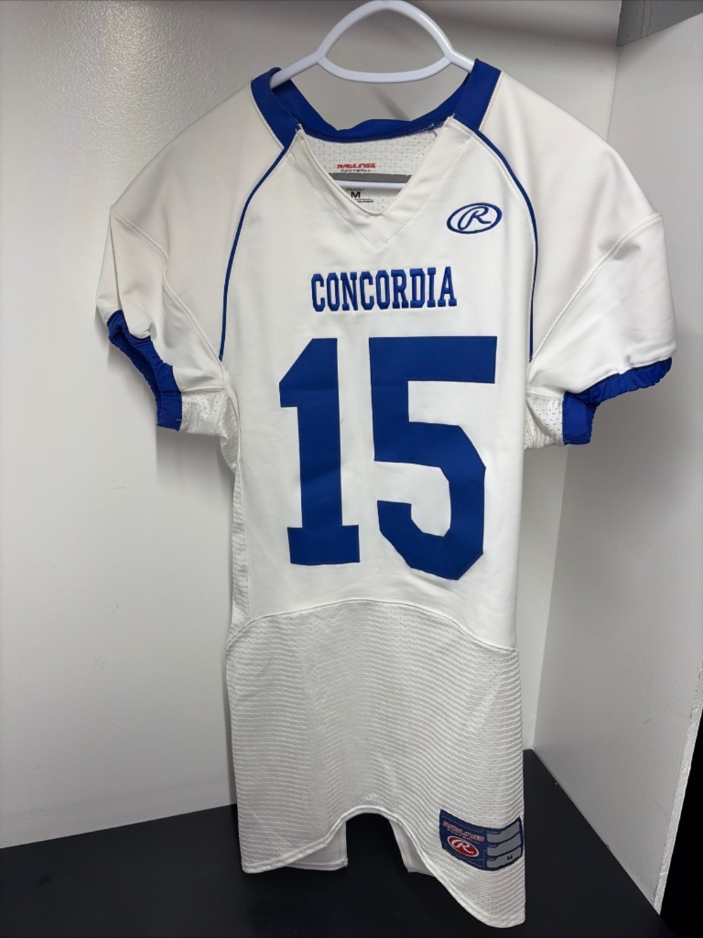 Concordia University College Football Jersey #15 Rawlings Football Adult Size M